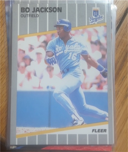 1989 Fleer #285 Bo Jackson — front