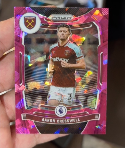 2021-22 Panini Prizm Premier League #229 Aaron Cresswell — front