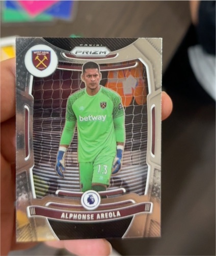 2021-22 Panini Prizm Premier League #232 Alphonse Areola — front