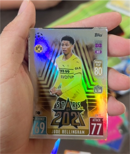 2021-22 Topps Match Attax Stars of 2021 #STA11 Jude Bellingham — front