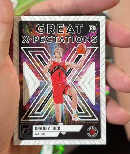 2023-24 Panini Donruss #4 Gradey Dick — front
