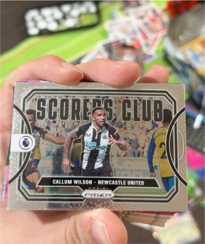 2021-22 Panini Prizm Premier League #13 Callum Wilson — front