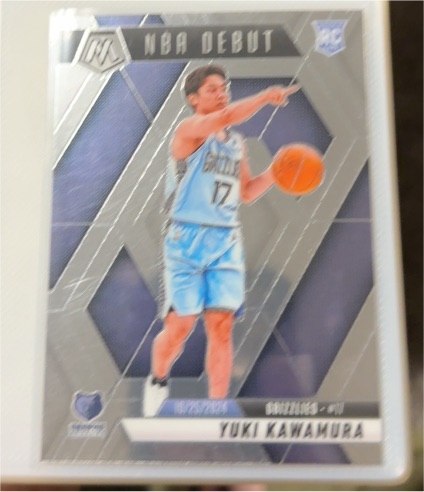 2024-25 Panini Mosaic NBA Debut #265 Yuki Kawamura — front