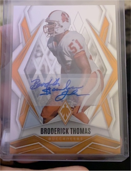 2025 Panini Phoenix #20 Broderick Thomas — front