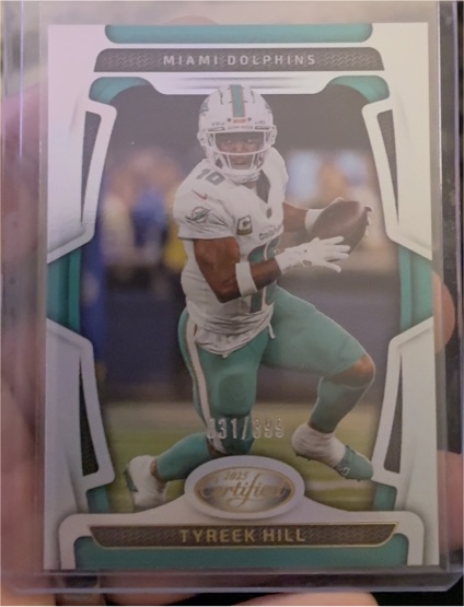 2025 Panini Certified #62 Tyreek Hill — front