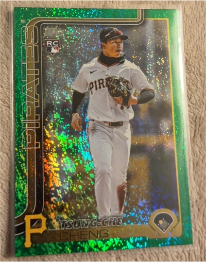 2025 Topps Update #US72 Tsung-Che Cheng — front