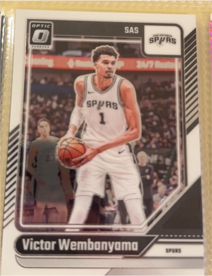 2024-25 Panini Donruss Optic #45 Victor Wembanyama — front
