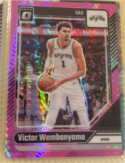 2024-25 Panini Donruss Optic #45 Victor Wembanyama — front
