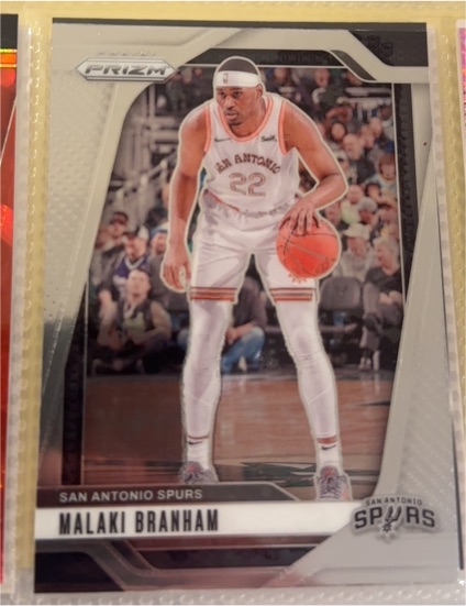 2024-25 Panini Prizm #209 Malaki Branham — front