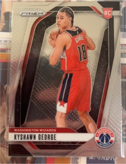 2024-25 Panini Prizm #257 Kyshawn George — front
