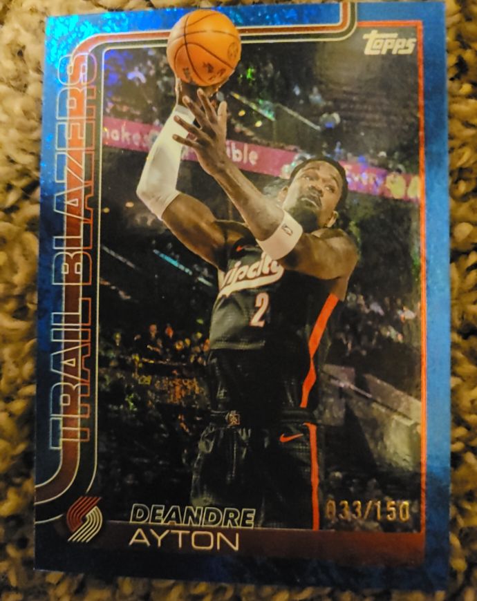 2025-26 Topps #124 Deandre Ayton — front