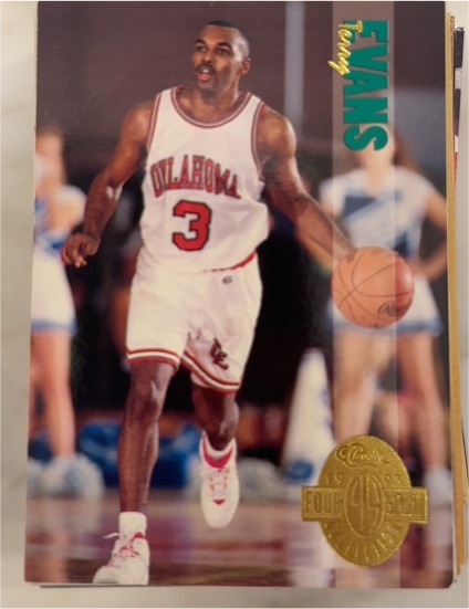 1993 Classic Four Sport #29 Terry Evans — front