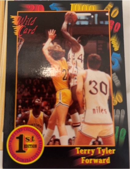 1991-92 Wild Card #108 Terry Tyler — front