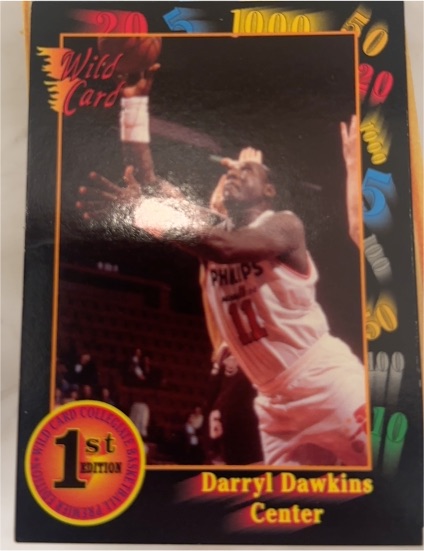 1991-92 Wild Card #69 Darryl Dawkins — front