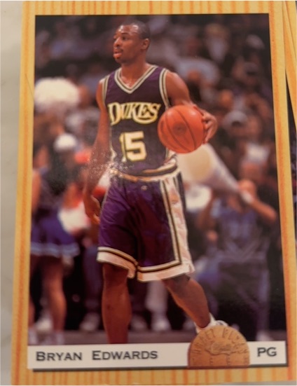 1993 Classic Draft Picks #29 Bryan Edwards — front