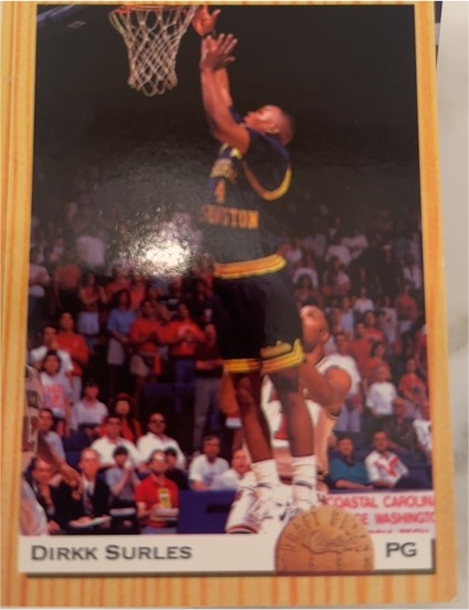 1993 Classic Draft Picks #70 Dirkk Surles George Washington Colonials — front