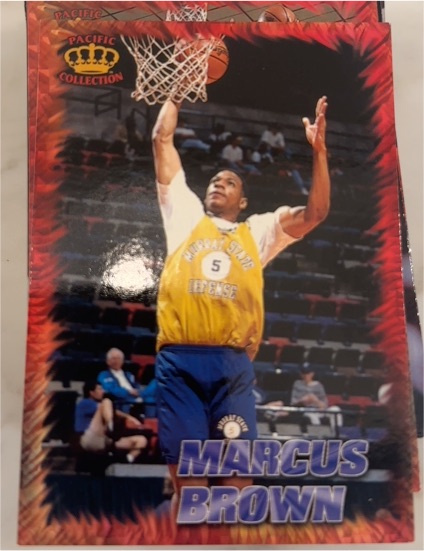 1996 Pacific Collection #RR-5 Marcus Brown — front