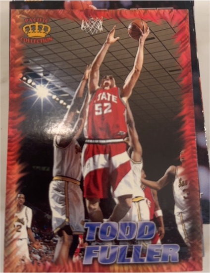 1996 Pacific Collection Regents of Roundball #RR-52 Todd Fuller — front