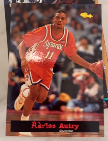 1994 Classic Draft #25 Adrian Autry — front