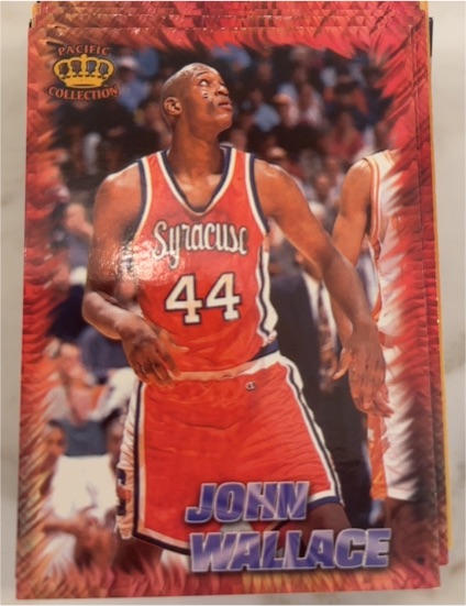 1996 Pacific Power Regents of Roundball #RR-51 John Wallace — front