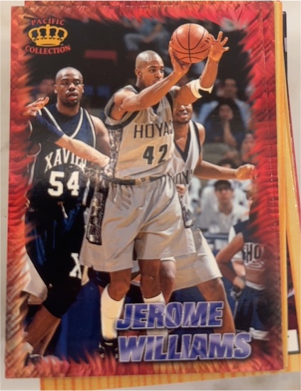 1996 Pacific Power #53 Jerome Williams — front