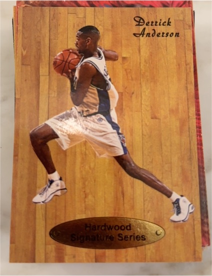 1997 Genuine Article #1 Derrick Anderson — front