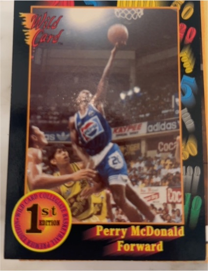 1991-92 Wild Card #111 Perry McDonald — front