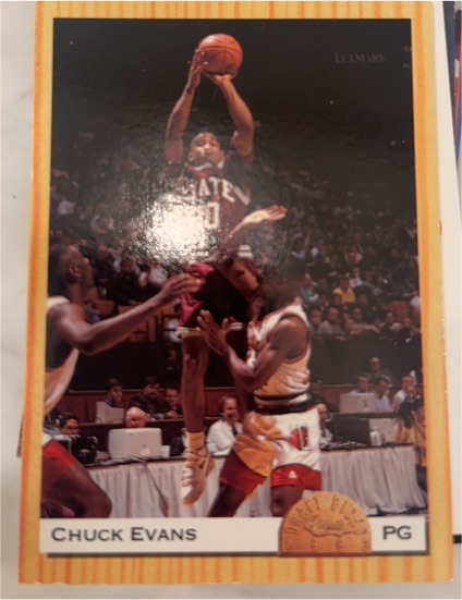 1993 Classic Draft Picks #31 Chuck Evans — front