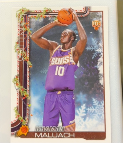 2025-26 Topps Holiday #H170 Khaman Maluach — front