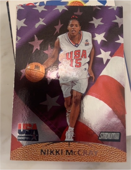 2000 Topps Stadium Club #170 Nikki McCray — front
