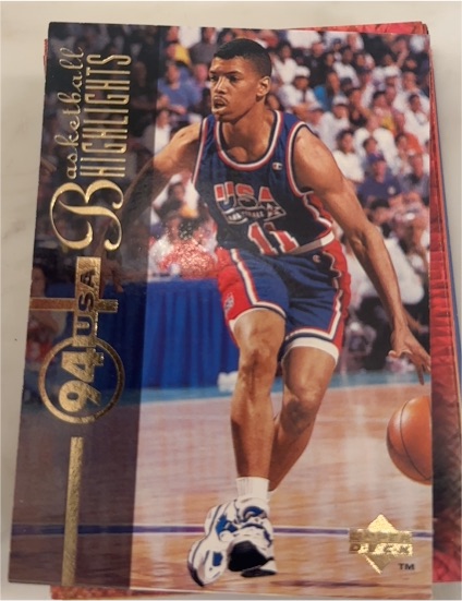 1994-95 Upper Deck #176 Kevin Johnson USA Basketball Highlights — front