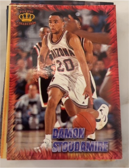 1996 Pacific Collection #RR-48 Damon Stoudamire — front