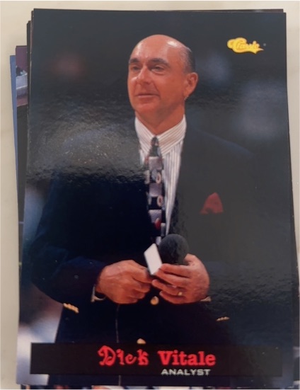 1994 Classic #81 Dick Vitale — front