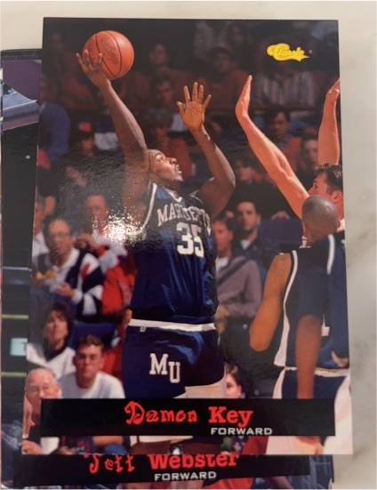 1994 Classic Draft #49 Damon Key — front