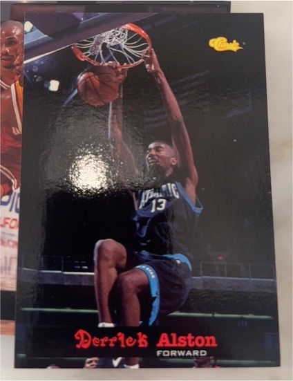 1994 Classic Draft #62 Derrick Alston — front