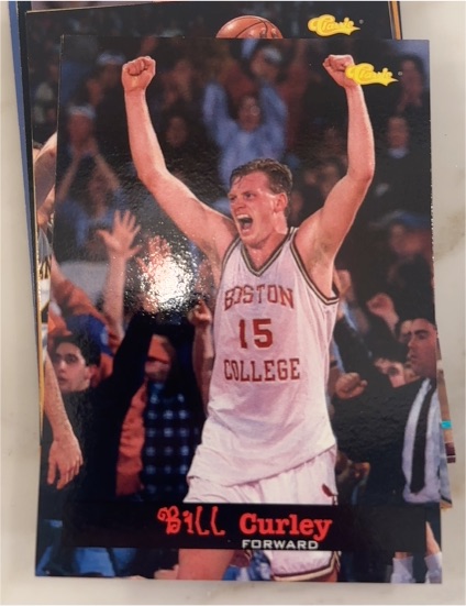 1994 Classic Draft #89 Bill Curley Boston College Eagles — front