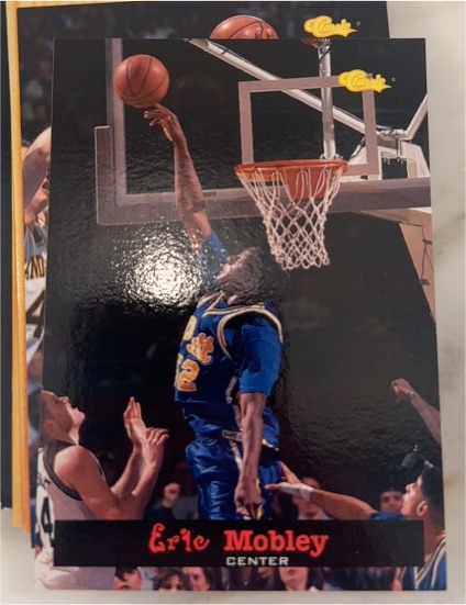 1994 Classic Draft #95 Eric Mobley — front