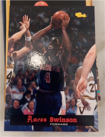 1993 Classic #N/A Aaron Swinson — front