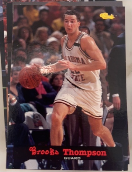 1994 Classic Draft #37 Brooks Thompson — front