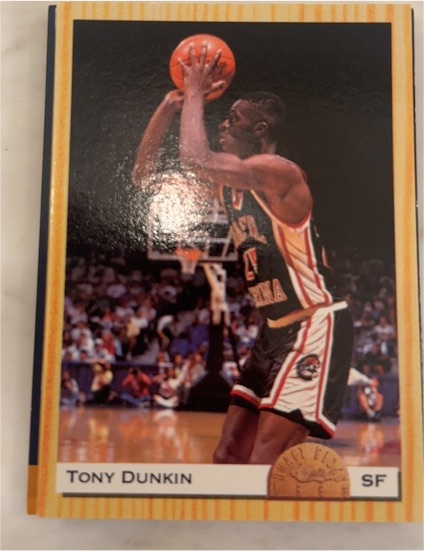1993 Classic Draft Picks #26 Tony Dunkin — front