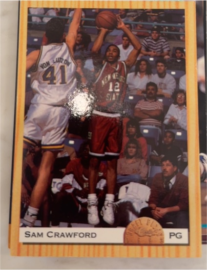 1993 Classic Draft Picks #22 Sam Crawford — front