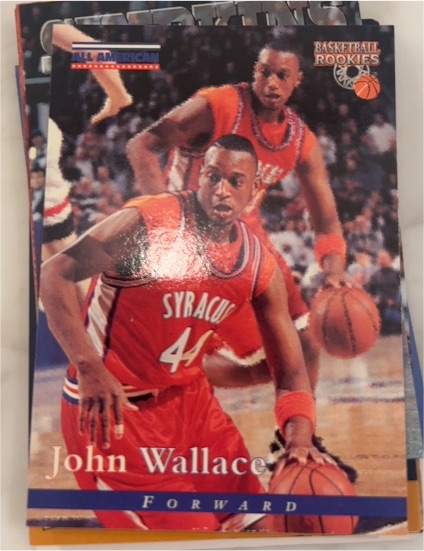 1996 Score Board Rookies #88 John Wallace — front