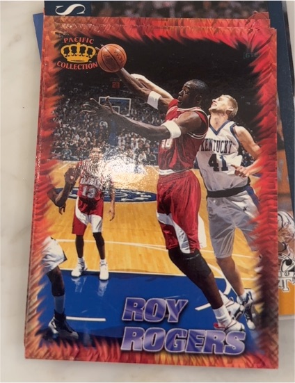 1996 Pacific Collection Regents of Roundball #RR-6 Roy Rogers — front