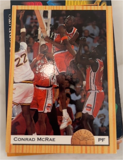 1993 Classic Draft Picks #52 Conrad McRae — front