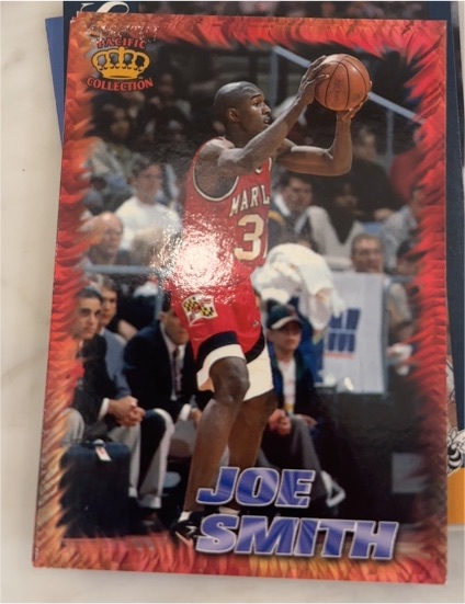 1996 Pacific Collection Regents of Roundball #RR47 Joe Smith — front