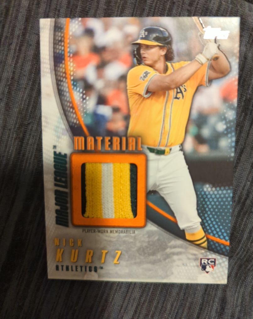 2025 Topps Update #MMU-KUR Nick Kurtz — front