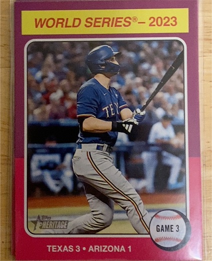 2024 Topps Heritage #463 Corey Seager — front