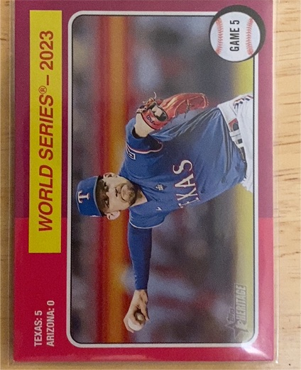 2024 Topps Heritage #465 Nathan Eovaldi — front