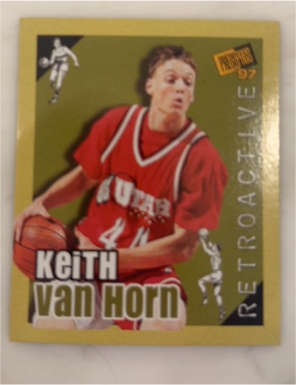 1997 Press Pass #2 Keith Van Horn — front