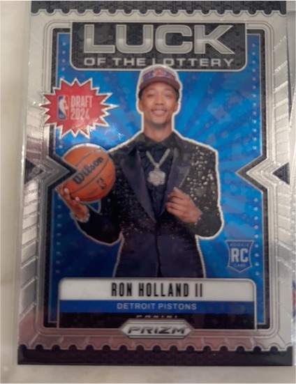2024-25 Panini Prizm Luck of the Lottery #4 Ron Holland II — front